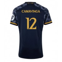 Real Madrid Eduardo Camavinga #12 Udebanetrøje 2023-24 Kortærmet